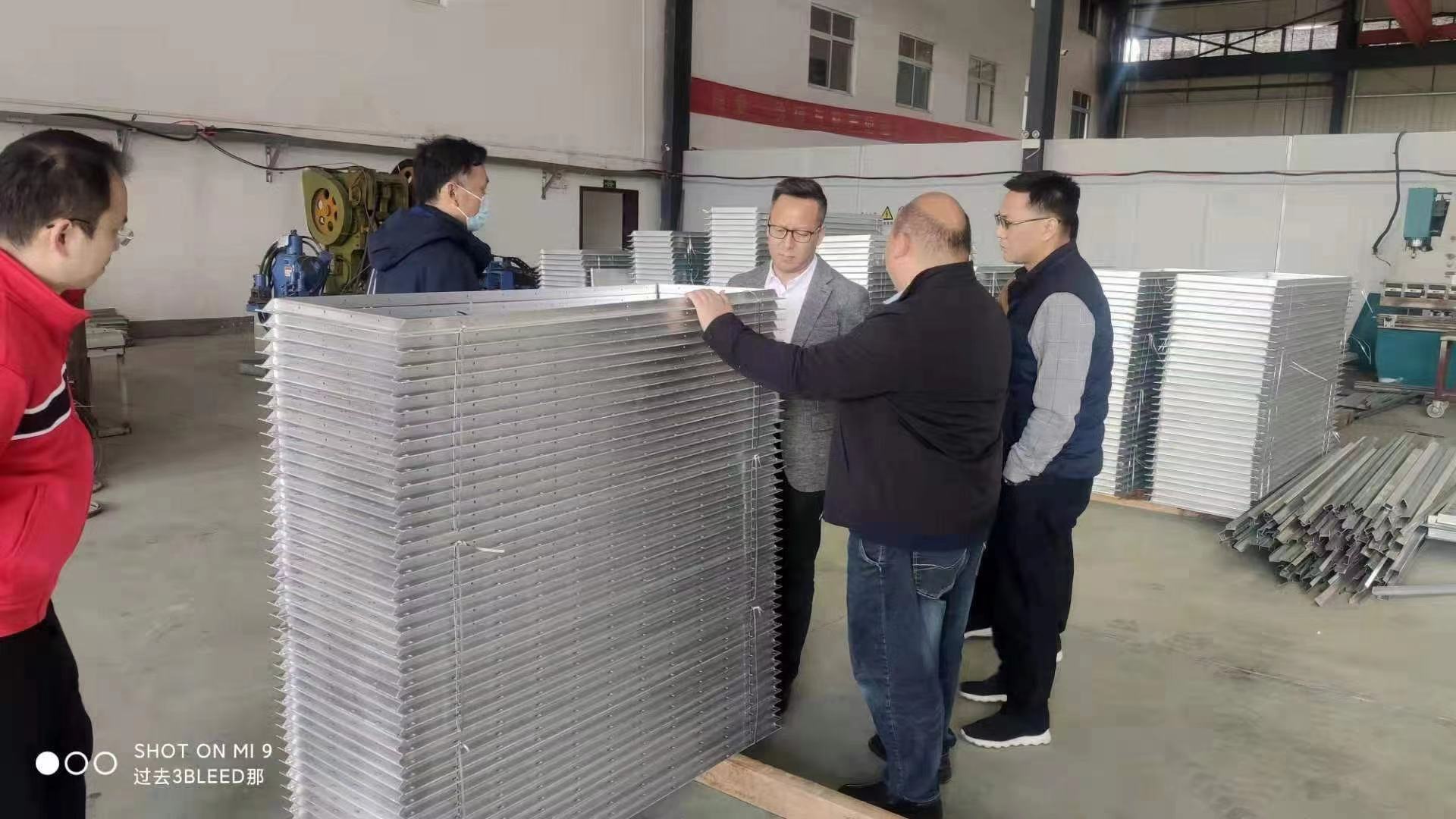 中建三局安裝分公司領(lǐng)導(dǎo)蒞臨機(jī)電預(yù)制工廠視察